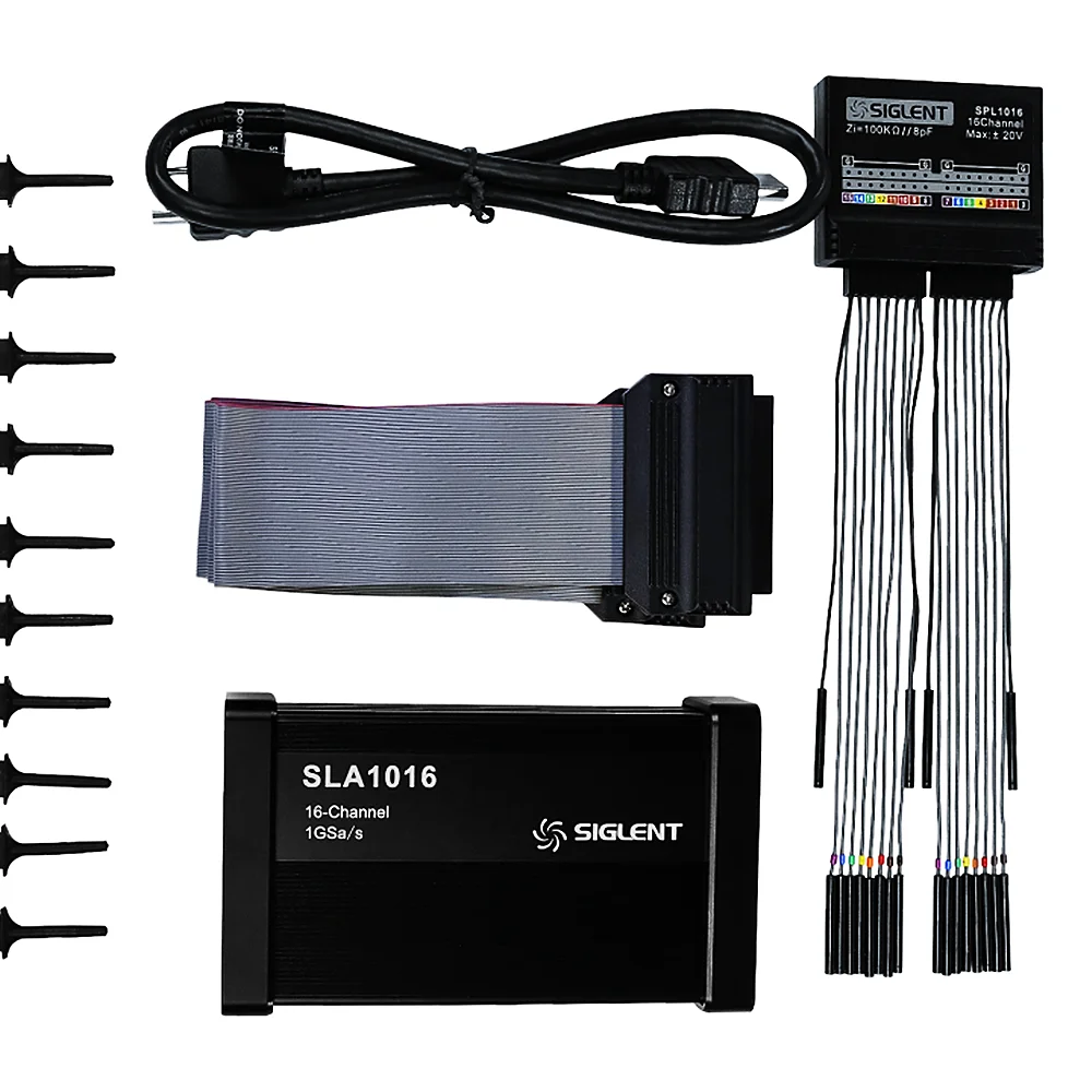 Logic Analyzer Probe 16 Channel - SIGLENT SLA1016 SPL2016 SPL3016 Oscilloscoop 16-kanaals