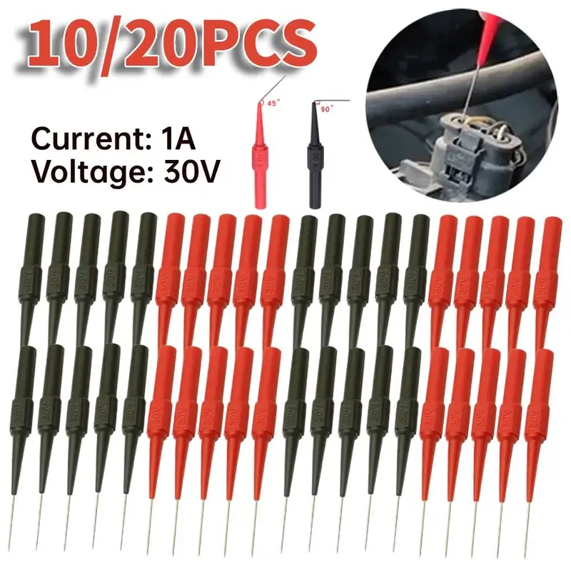Probe Tip Accessory Kit - 1-24 stuks 30V Instrumentatie Diagnostische Hulpmiddelen