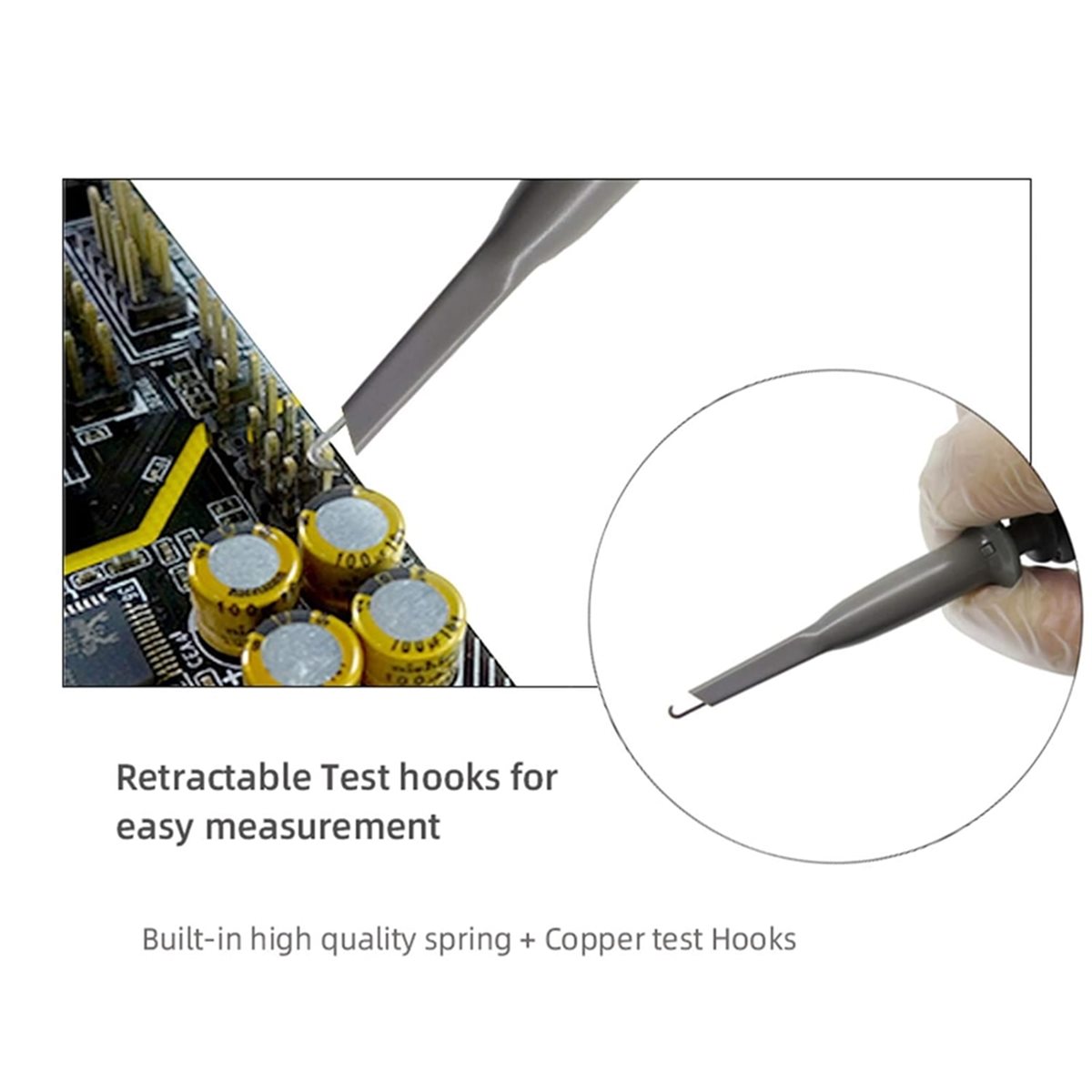 Oscilloscope Probe 100Mhz 10X - A64I P6100 Oscilloscoopsonde 100MHz 10x Universele
