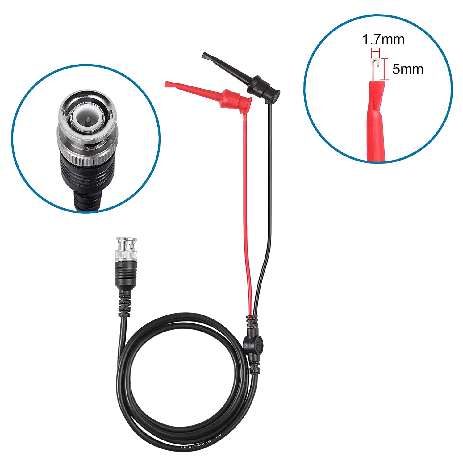 Oscilloscope Probe Kit 200Mhz - ABVC P2200 Oscilloscoopsonde Met Accessoires Kit