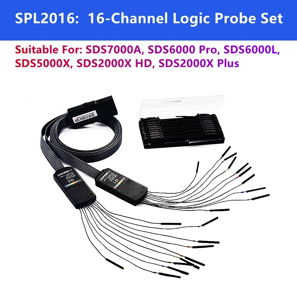 Logic Analyzer Probe 16 Channel - SLA1016 SPL2016 SPL3016 Oscilloscoop 16-kanaals logische