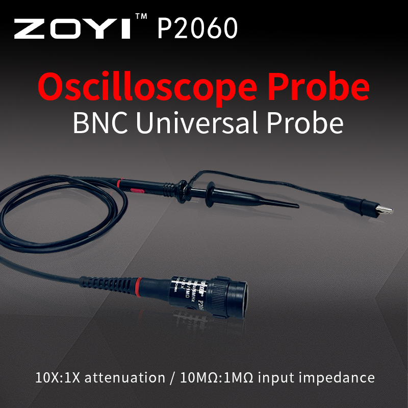 Oscilloscope Probe Kit 200Mhz - ZOYI 2 stks 200 MHz Oscilloscoop