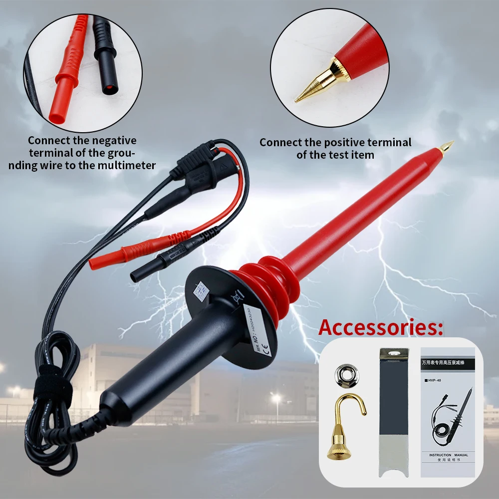 HPV-40 Hoogspannings 40KV Mult - High Voltage Probe 40Kv recensie en prijs