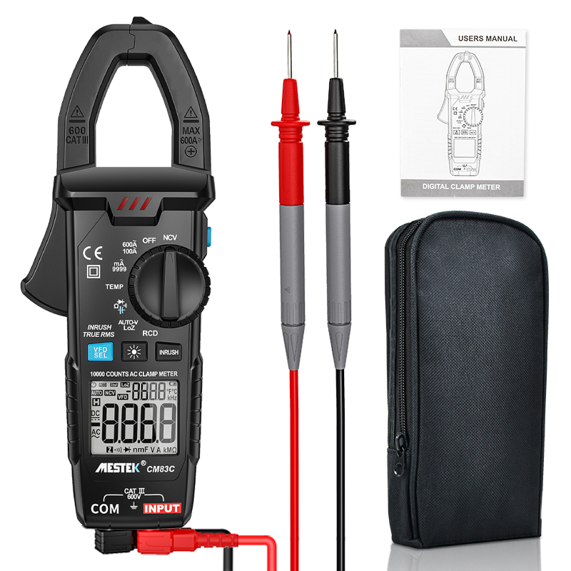 MESTEK 600A AC/DC spannings-,  - Current Clamp Probe 600A recensie en prijs