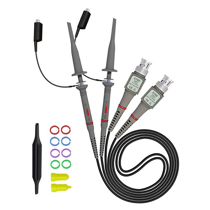 【LIMITED EDITION】8-pack univer - Oscilloscope Probe 100Mhz 10X recensie en prijs