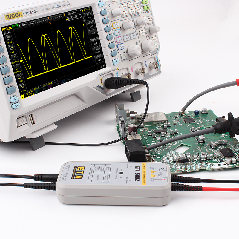ETA5010 100MHz 1300V isolatiep - Differential Probe 100Mhz 1300V recensie en prijs