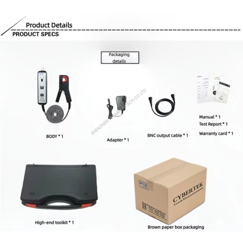 Cybertek CPL8100A (100A/600kHz - Current Probe Ac Dc 100A recensie en prijs