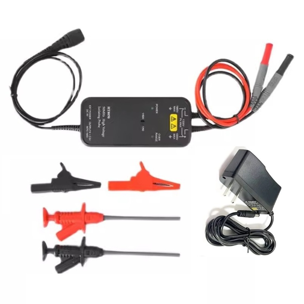 HT8050 HT8100 hoogspanningsdif - Differential Probe 100Mhz 1300V recensie en prijs