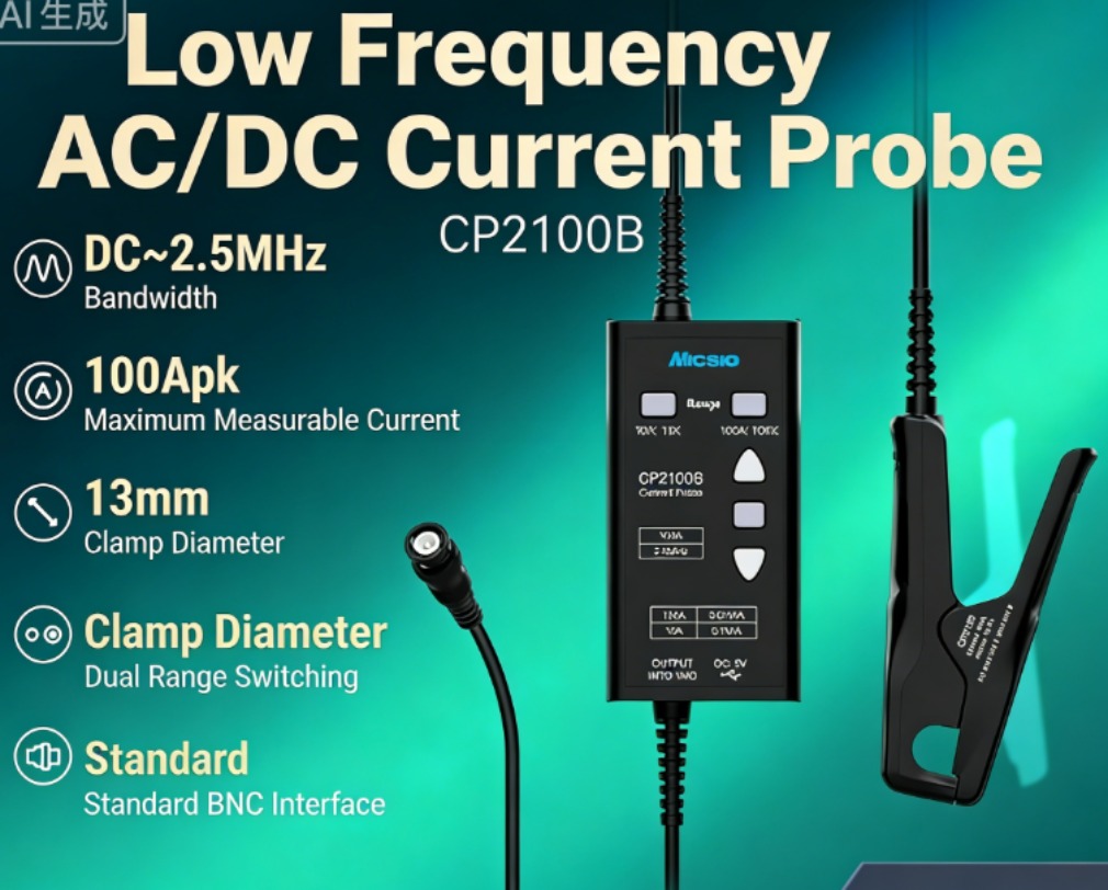 1pc Micsig Digitale CP2100B Os - Current Probe Ac Dc 100A recensie en prijs