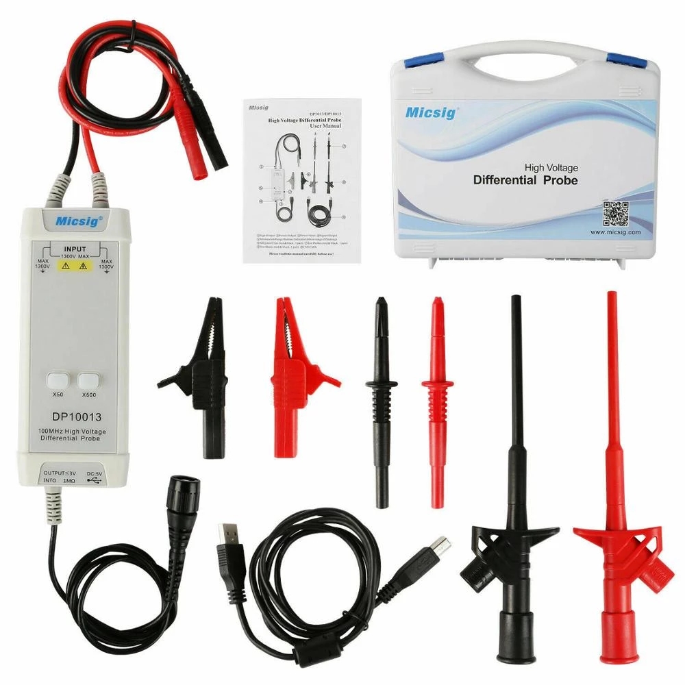 2025Micsig Oscilloscoop 1300V  - Differential Probe 100Mhz 1300V recensie en prijs