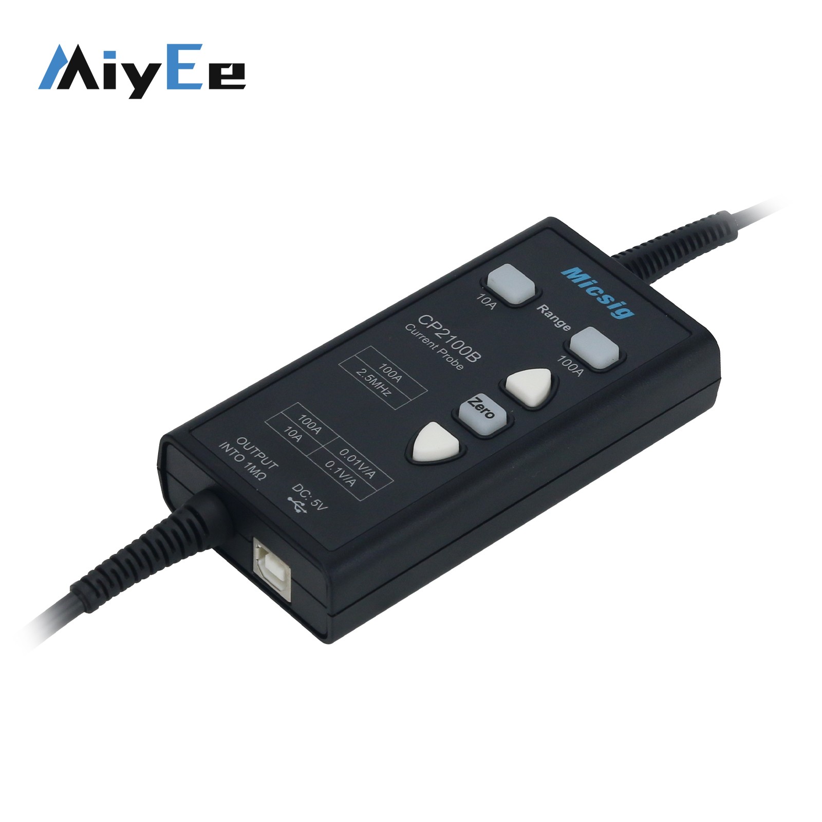 Micsig 2,5 MHz / 800 kHz 10A/1 - Current Probe Ac Dc 100A recensie en prijs