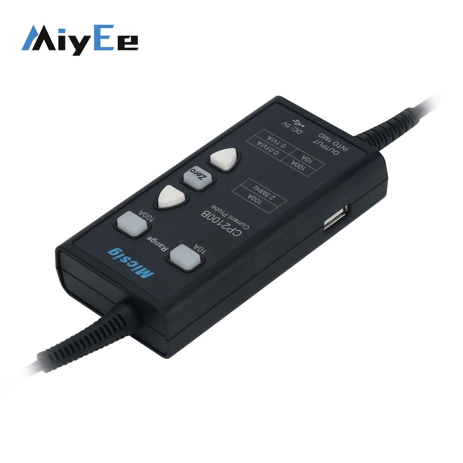 Micsig 2,5 MHz / 800 kHz 10A/1 - Current Probe Ac Dc 100A recensie en prijs