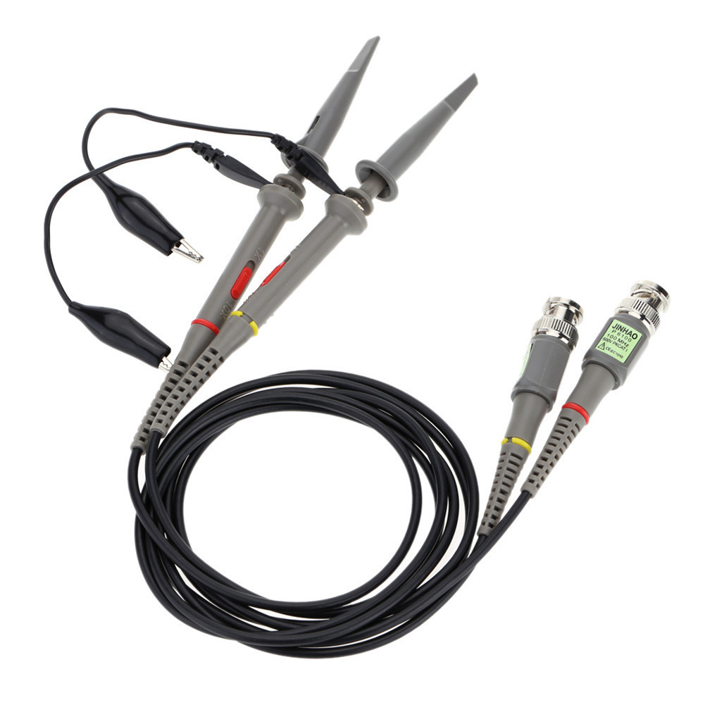 2 stks P6100 BNC Oscilloscoop  - Oscilloscope Probe 100Mhz 10X recensie en prijs