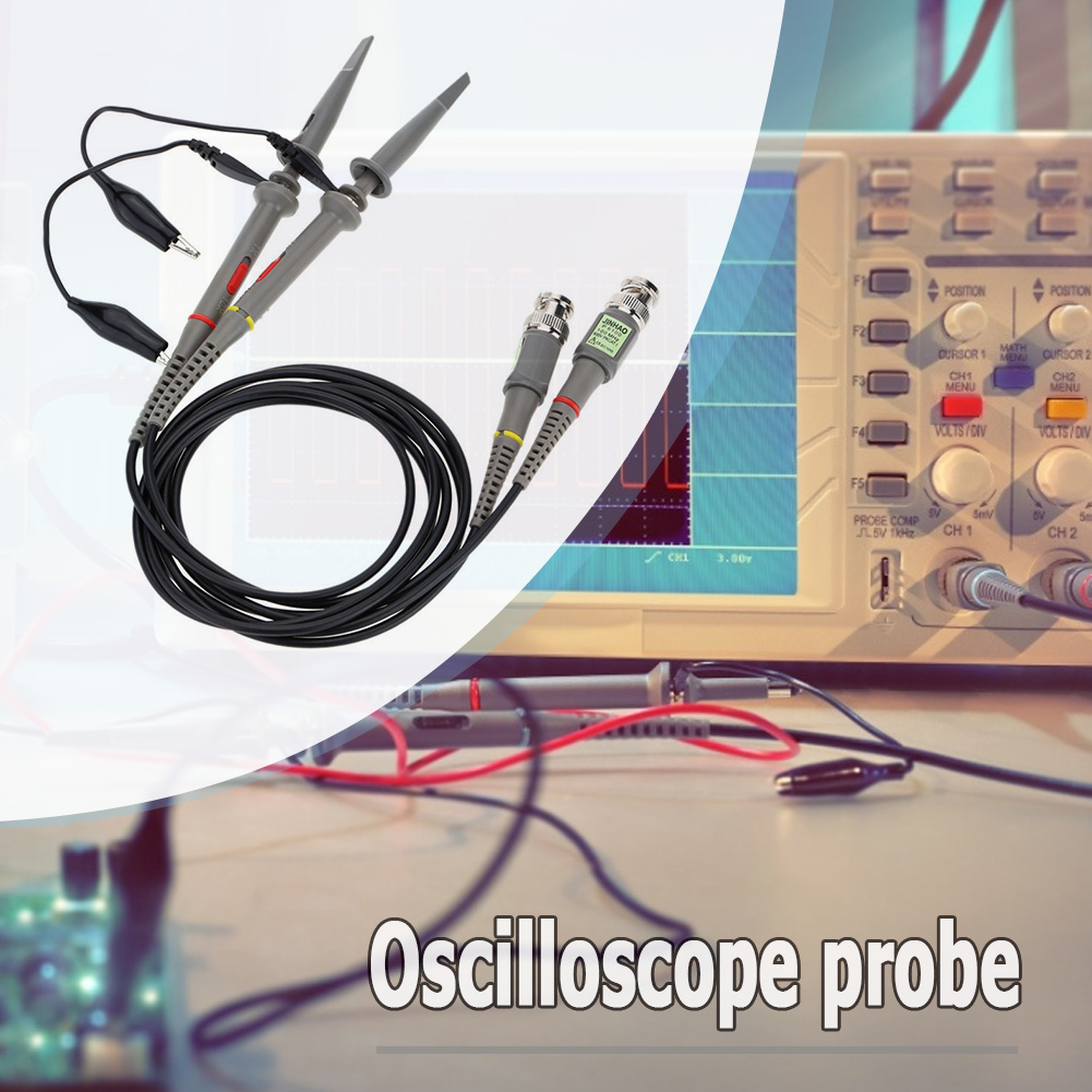 2 stks P6100 BNC Oscilloscoop  - Oscilloscope Probe 100Mhz 10X recensie en prijs