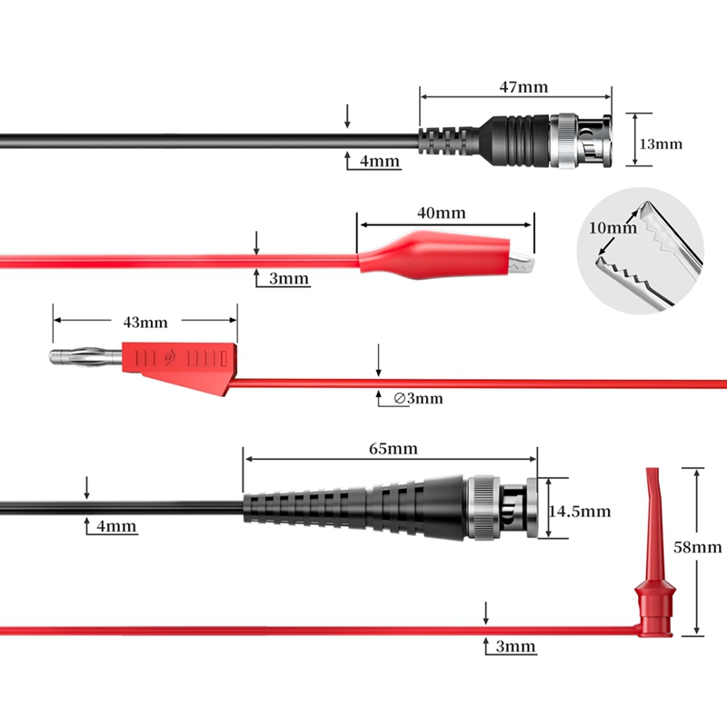 DTA6 CKT014 Universele Oscillo - Oscilloscope Probe 100Mhz 10X recensie en prijs