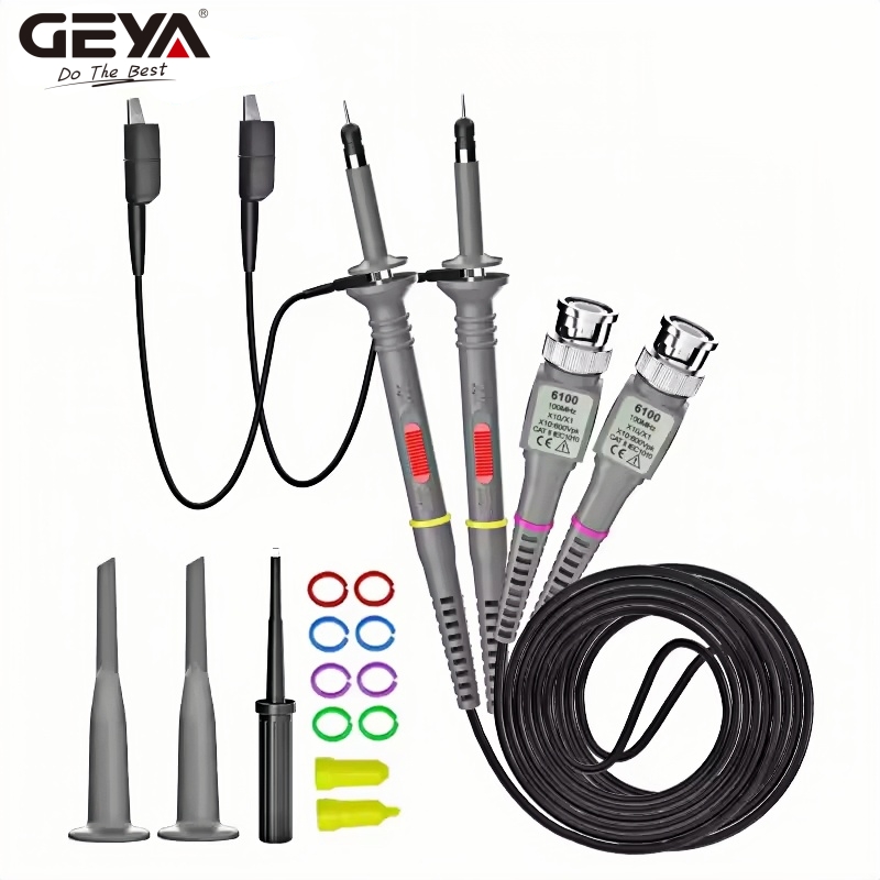 GEYA 2 Stuks 100MHz Oscillosco - Oscilloscope Probe 100Mhz 10X recensie en prijs