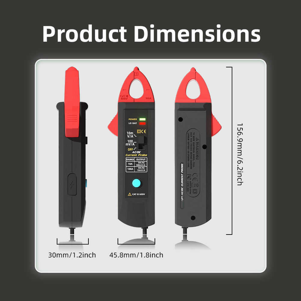 UP1 AC DC Stroomtangmeter 100A - Current Probe Ac Dc 100A recensie en prijs