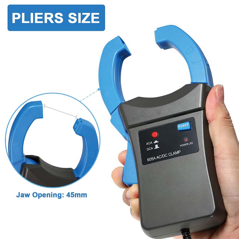Btmeter BT-605A 600A Stroomtan - Current Clamp Probe 600A recensie en prijs