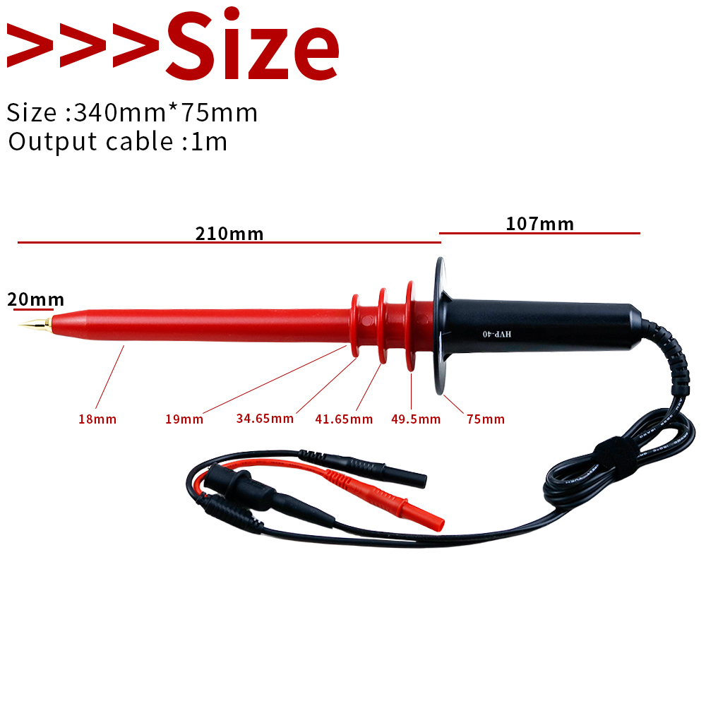 HVP-40 Hoogspanningssonde Mult - High Voltage Probe 40Kv recensie en prijs