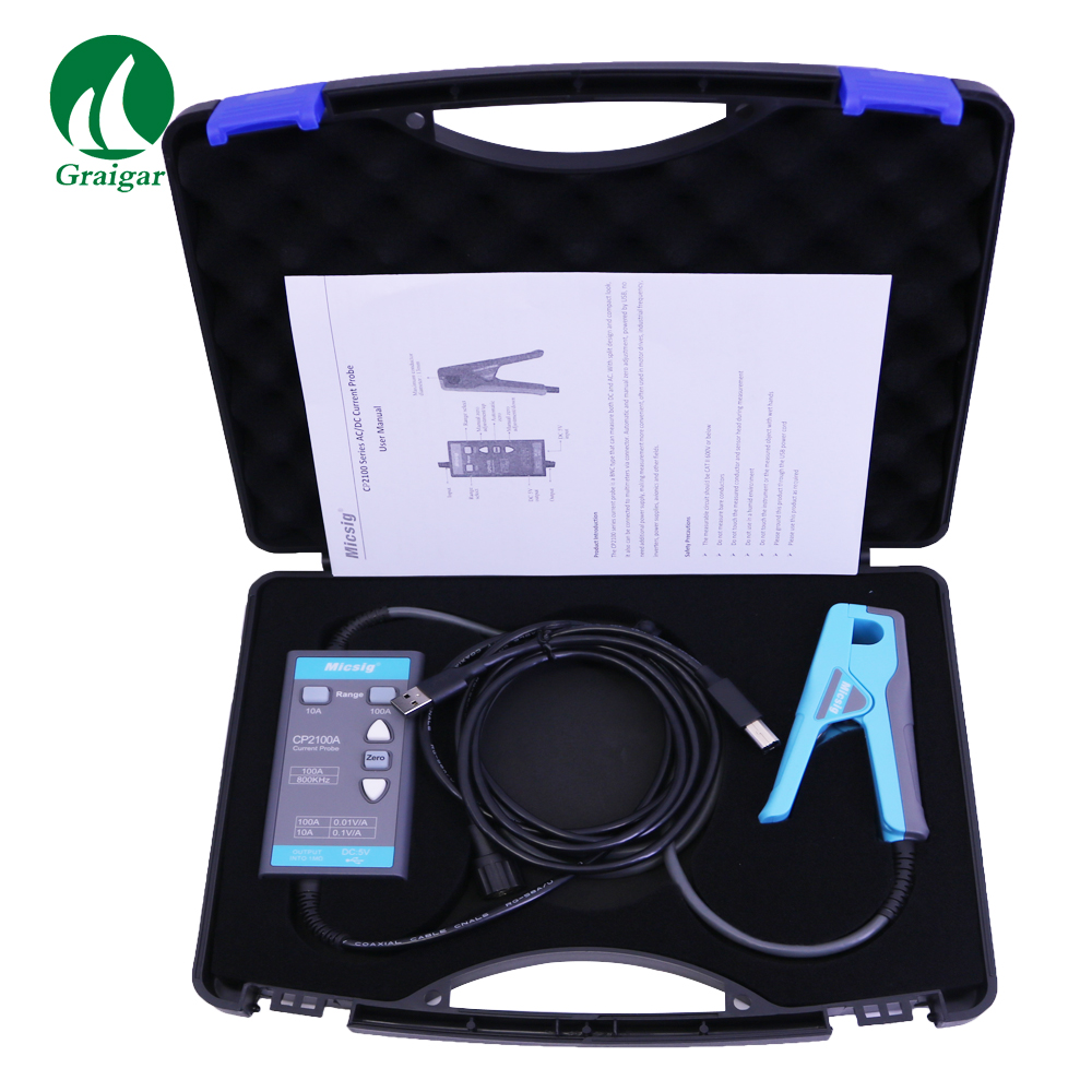 Micsig CP2100A AC/DC-stroompro - Current Probe Ac Dc 100A recensie en prijs